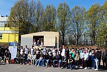 Foto von Schüler*innen der Gemeinschaftsschule Ossenmoorpark Norderstedt in Schleswig-Holstein