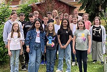 Foto von Schüler*innen der Martin-Luther-King-Schule Saarlouis im Saarland